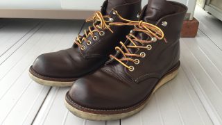 購入して5年!「レッドウィング 8134 チョコレートクローム」の経年変化