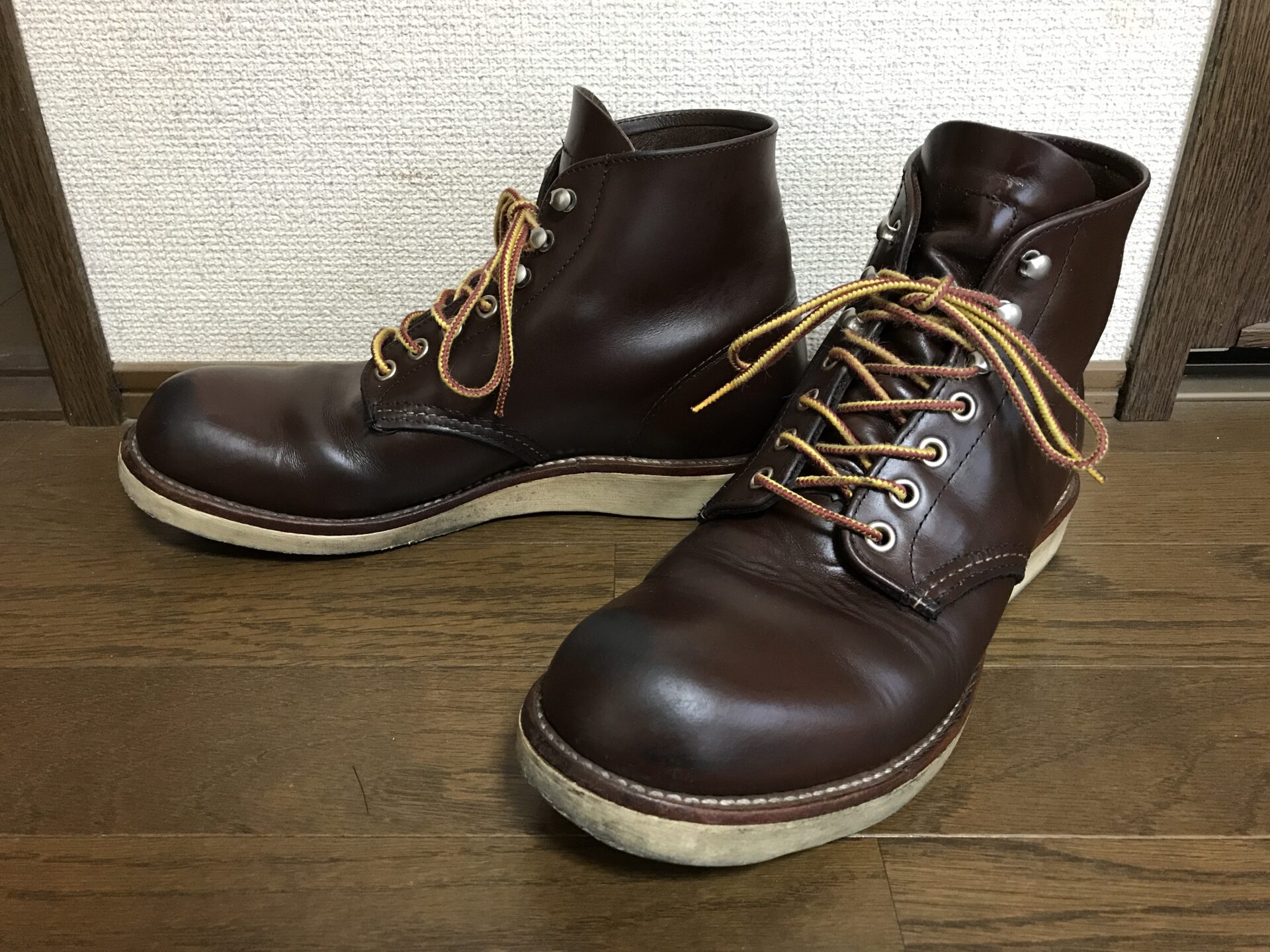 レッドウィング 8134】生産終了になったアイリッシュセッターこげ茶