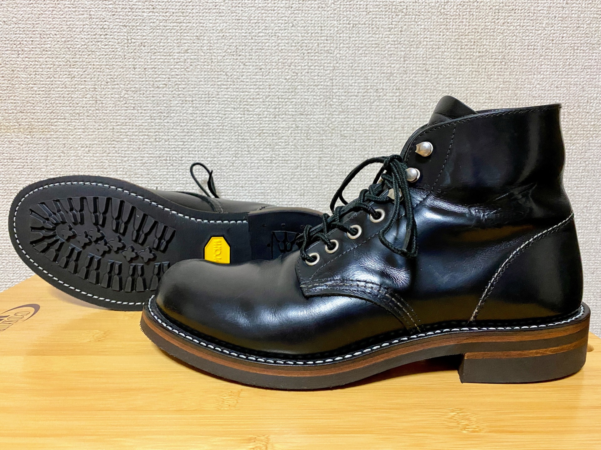 RED WING 8165 黒ソールカスタム - ブーツ